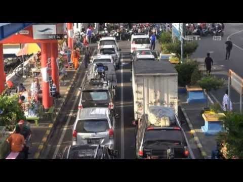 NET24-Pascalibur Nyepi Antrean Kendaraan di Pelabuhan Ketapang Berangsur Normal