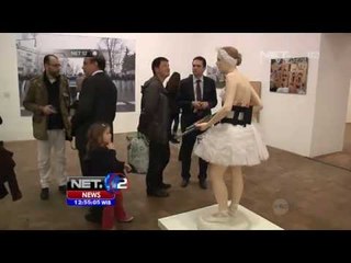 NET12 - Pameran tampilkan beragam karya seni dengan tema protes anti pe merintah Ukraina