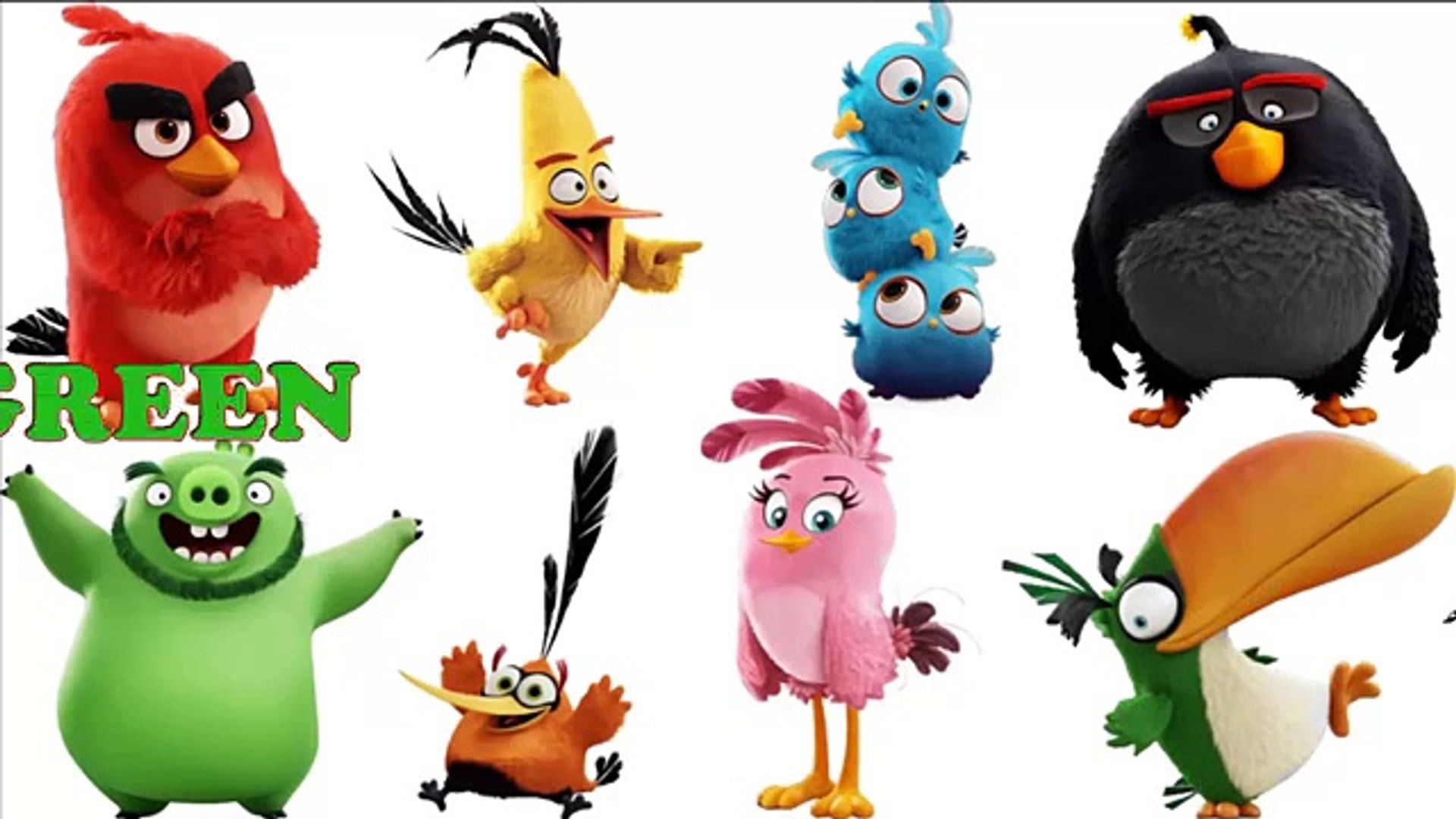 Download Learn Colors With Angry Birds Movie Coloring Book Compilations Video Dailymotion
