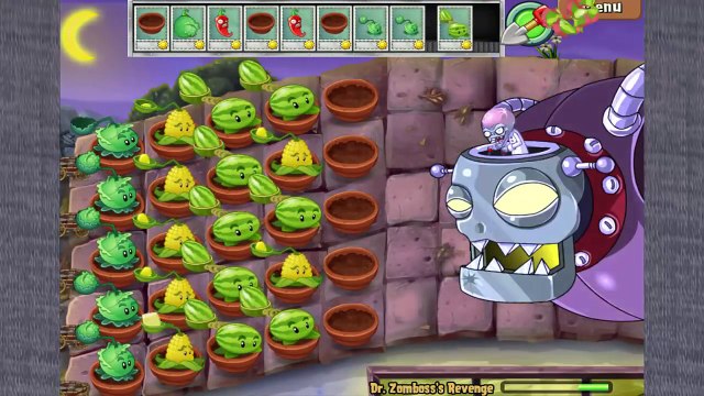 Plants vs Zombies 2 PC: Dr ZomBoss vs Zomboss Modern Day