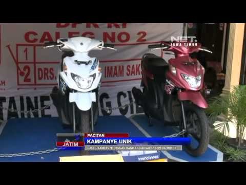 NET JATIM - Caleg di Surabaya kampanye dengan musik patrol