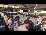 NET17 - Anggota polisi pengaman pemilu dibekali senjata laras panjang di Tasikmalaya