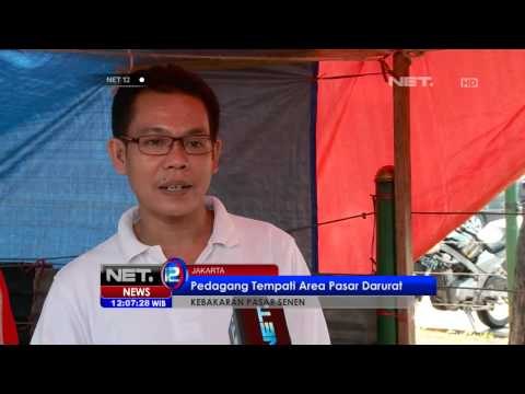 NET12 - Aktivitas dagang di Pasar Senen pasca kebakaran kembali menggeliat