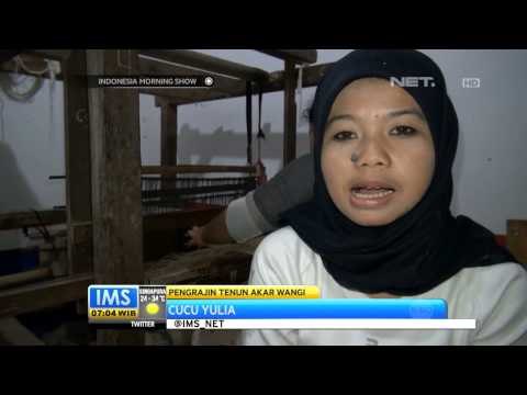 IMS - Kerajinan dari pohon akar wangi di Garut
