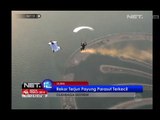 NET12 - Penerjun payung di Dubai berhasil pecahkan rekor terjun dengan parasut terkecil di dunia