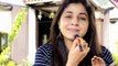 No Mirror Makeup Challenge | Akriti Sachdev