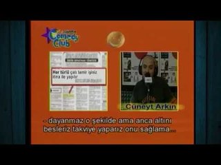 YAVUZ SEÇKİN'DEN CÜNEYT ARKIN TAKLİTLİ ŞAKA