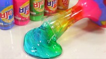 DIY Gourd Bottle Jelly Slime Clay Learn Colors Slime Orbeez Pool Toy Surprise