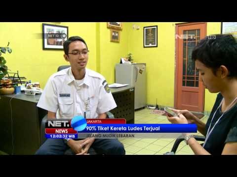 NET12 - Tiket Kereta Api di Stasiun Gambir Ludes Terjual