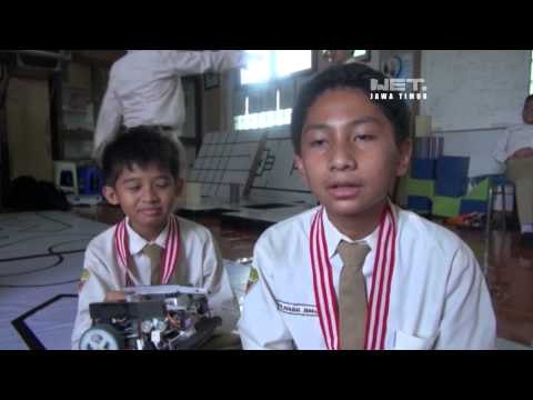 NET JATIM - Siswa kelas 6 SD di Surabaya ciptakan Robot Rescue