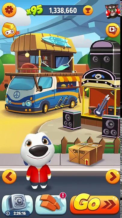 Talking Tom Gold Run: Fully Upgraded HANK Gameplay HD