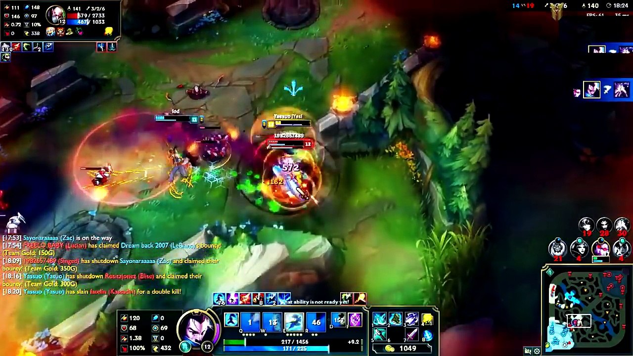 YASSUO vs ARKADATA Best Yasuo Montage - Outplays Compilation | League of Legends