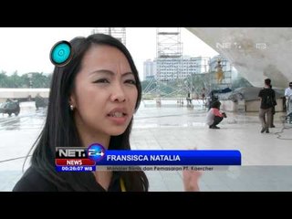 NET24 - Monas di Bersihkan