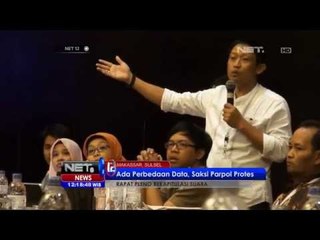 NET12-Saksi Parpol Protes di Rapat Pleno Rekap Suara Makassar