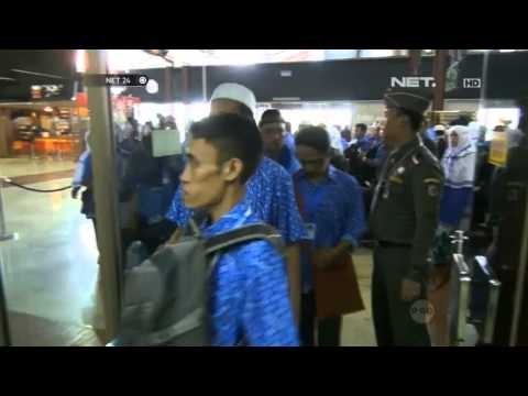 NET24 - Pemasangan Alat Diteksi Suhu Tubuh di Bandara