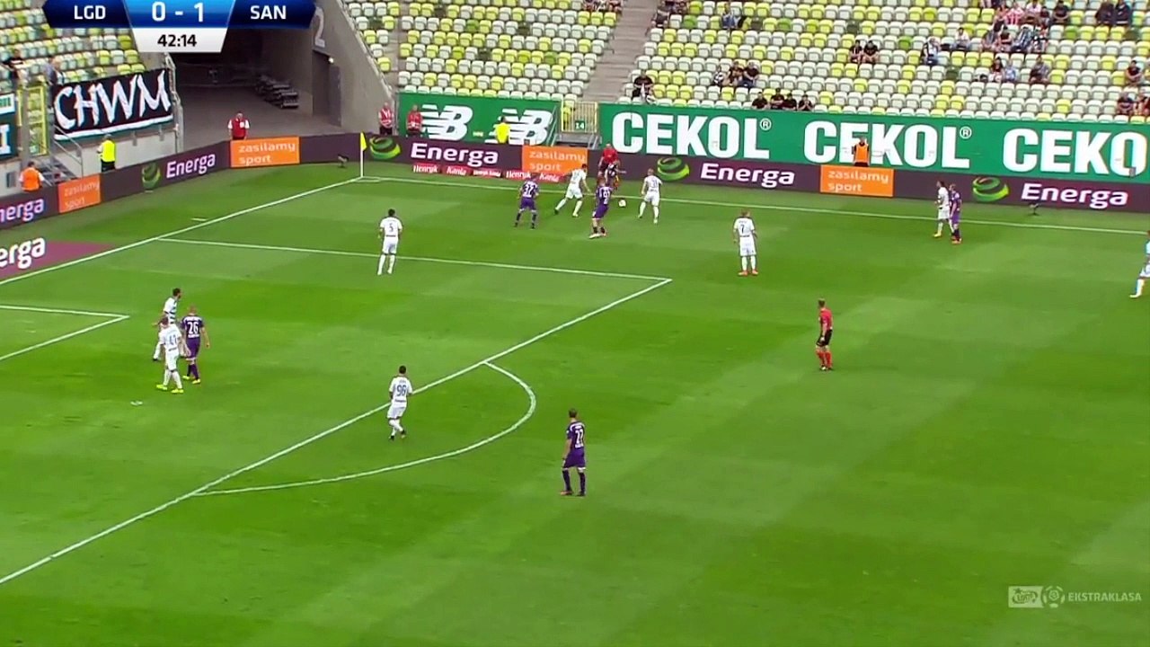 Lechia Sandecja goal 0-2