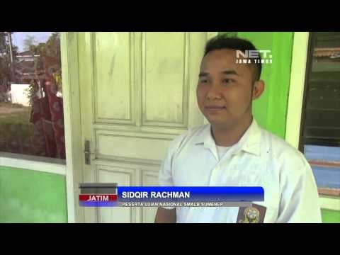 NET JATIM - Ujian Nasional SMA luar biasa di Sumenep hanya diikuti 1 siswa