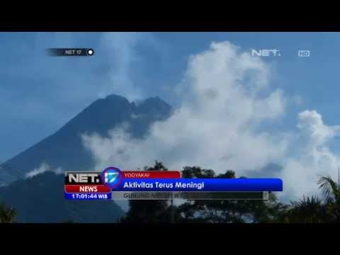 NET17 - Sejak dinaikan statusnya menjadi waspada, aktivitas merapi terus meningkat