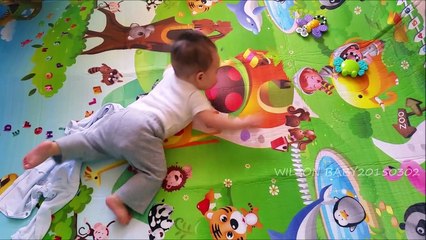 Day219 - Wilson Baby Just CHILLIN With Mommy, Holds A Spoon & Aftermath! more..