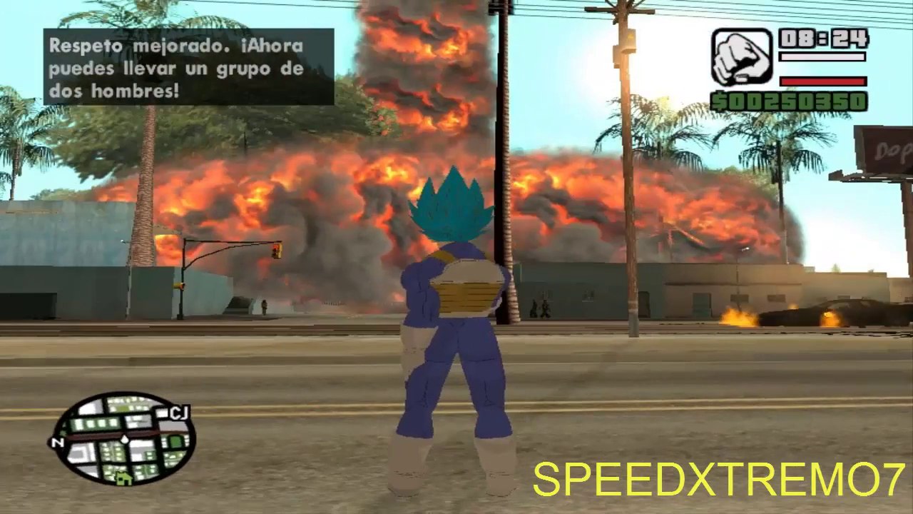 GTA San Andreas Los Mejores Mod De Dragon Ball Super Del Mundo, Parte 2