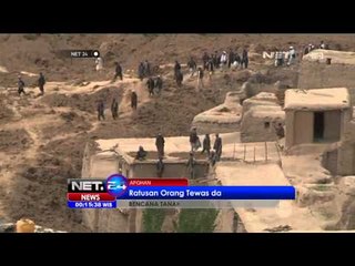 NET24 - Bencana Tanah Longsor di Afganistan