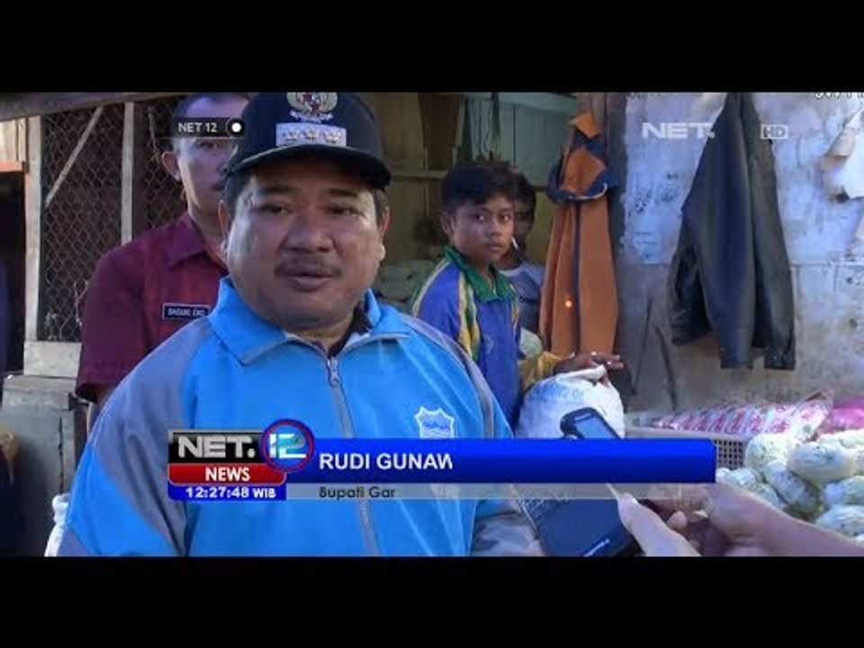 NET12 - Bupati Garut lakukan inspeksi ke pasar tradisonal