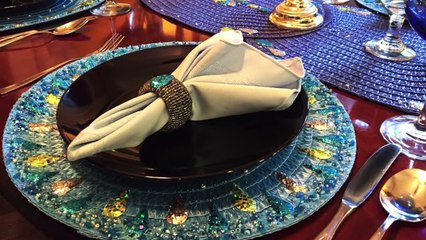 DIY- Pier 1 Inspired Beaded Placemats