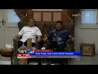 NET12 - Ahmad Heryawan menegaskan dirinya hanya bersedia maju sebagai calon presiden