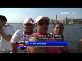 NET12 - Kompetisi Menyelam dari Atas Tebing di Kuba