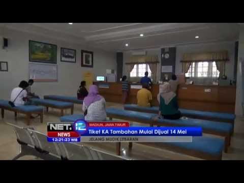 NET12 - 6000 tiket tambahan lebaran disediakan PT KAI Daop 7 Madiun