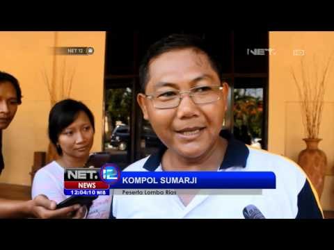 NET12 - Lomba unik hilangkan stres dikalangan anggota polres