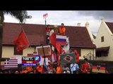 NET12 - Sambut piala dunia 2014 ratusan pecinta bola di Makassar gelar karnaval