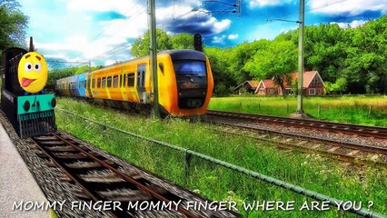 Train Finger Family | Part 6 | Steam Engine | Nursery Rhyme | My kids Songs and toys