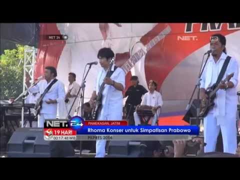 Raja dangdut gelar konser kampanye untuk Prabowo - NET24
