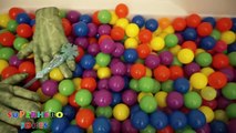 HULK BALL PIT SHOW FOR KIDS w/ BAD BABY FROZEN ELSA