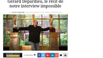 Gérard Depardieu donne la véritable raison pour laquelle il a quitté la France