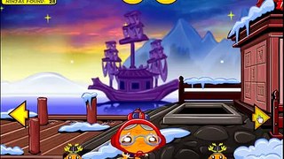 Monkey GO Happy Ninjas 3 (Счастливая обезьянка: Ниндзя 3) - прохождение игры