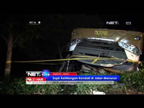 Bus Pariwisata yang mengangkut Siswa Al Huda Cengkareng terguling dan Menewaskan 8 Orang - NET24