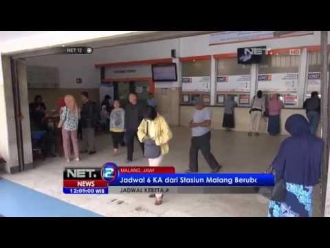 NET12 - Perubahan Jadwal Keberangkatan Kereta di Stasiun Madiun Belum Diketahui Penumpang