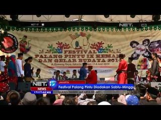 NET17 - Festival Palang Pintu Sambut Ulang Tahun Jakarta