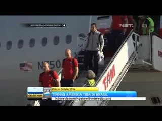 IMS - Timnas USA tiba di Brasil