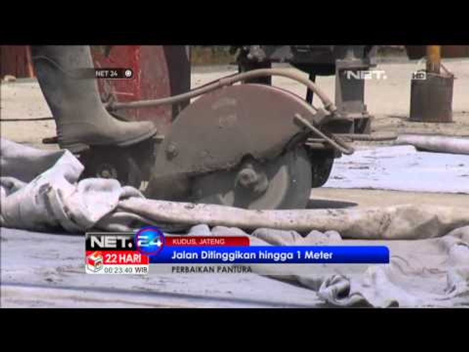 NET24 Perbaikan Jalur Pantura di Kudus dan Indramayu