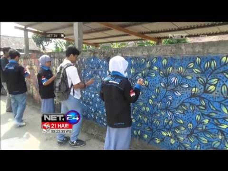 Pelatihan Melukis Mural oleh Seniman Jogja - NET24