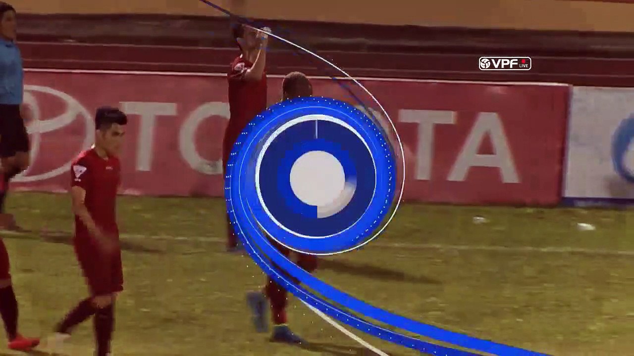 2-2 Errol Anthony Stevens Goal Vietnam  V-League - 20.10.2017 Song Lam Nghe An 2-2 Hai Phong FC