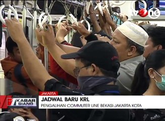 Pengalihan Commuter Line Bekasi-Jakarta Kota