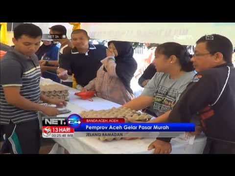 Pemprov Aceh Gelar Pasar Murah NET24
