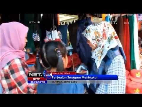 Jelang Tahun Ajaran Baru, Penjualan Seragam Sekolah di Sukabumi Meningkat 3 Kali Lipat -NET24