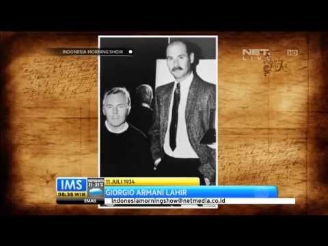 Today's History 11 Juli 1934 - Giorgio Armani Lahir di Italia -IMS