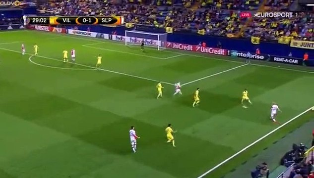 Danny Goal HD - Villarreal	0-2	Slavia Prague 19.10.2017