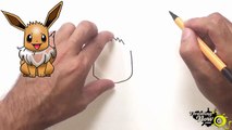 How to Draw Eevee from Pokemon (NARRATED)